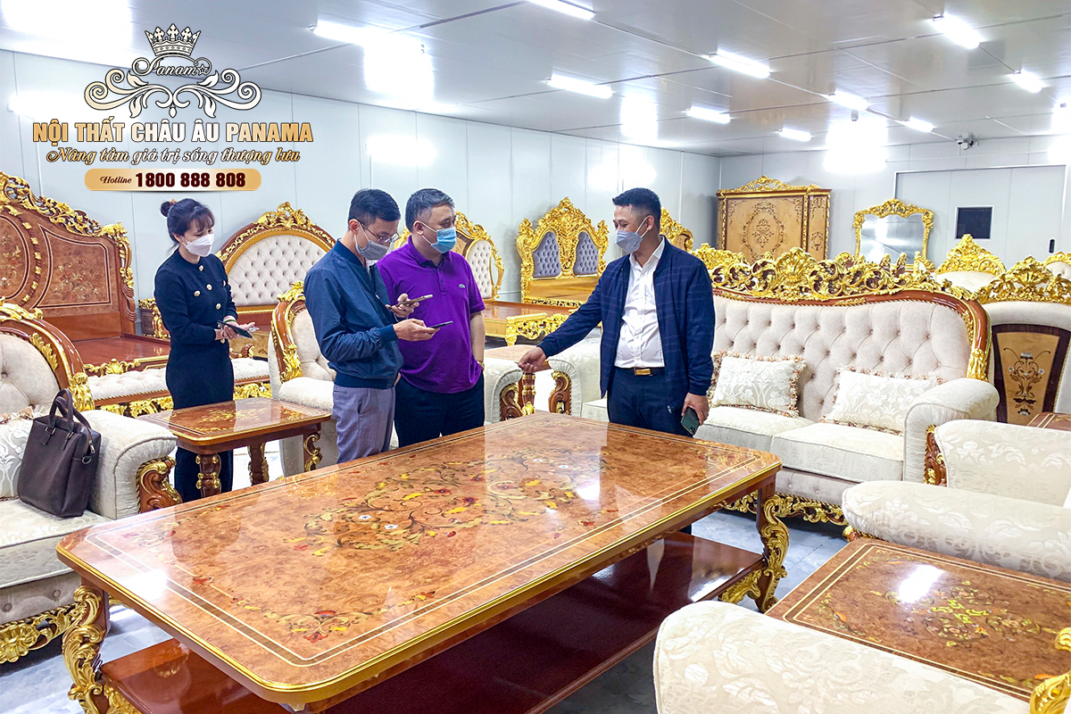 showroom nội thất tân cổ điển