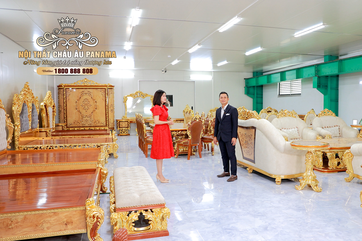 showroom nội thất tân cổ điển