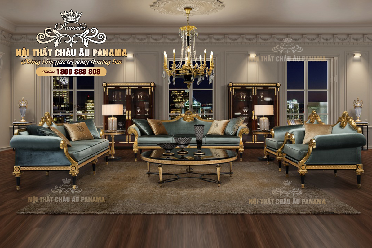 sofa tân cổ điển