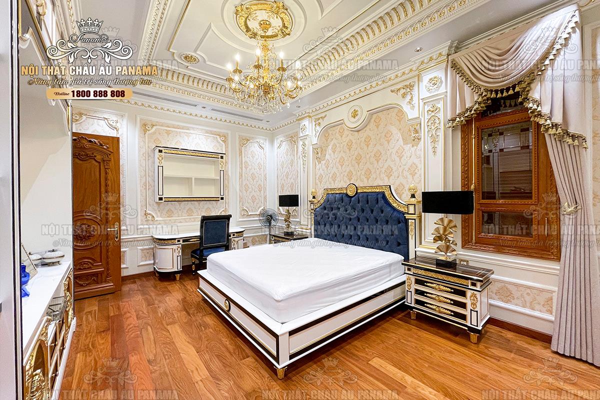 Kết hợp bộ sưu tập nội thất phòng ngủ tân cổ điển Diamond với không gian nội thất tại Vĩnh Phúc.