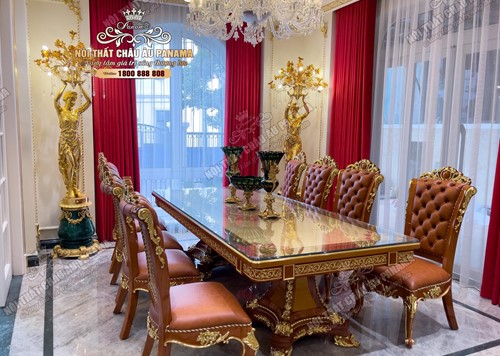 Nội thất phòng ăn tân cổ điển