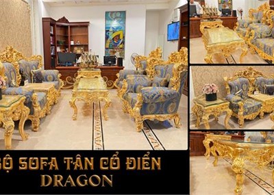 Nội Thất Châu Âu Panama Xin Giới Thiệu Bộ Sofa Tân Cổ Điển Dragon